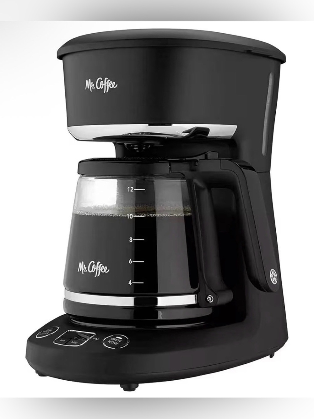 Mr. Coffee® 12-Cup Programmable Coffeemaker, Brew Now or Later
